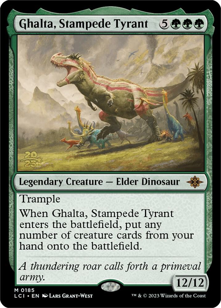 Ghalta, Stampede Tyrant - Green