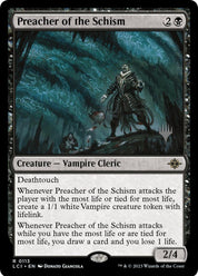 Preacher of the Schism - Black