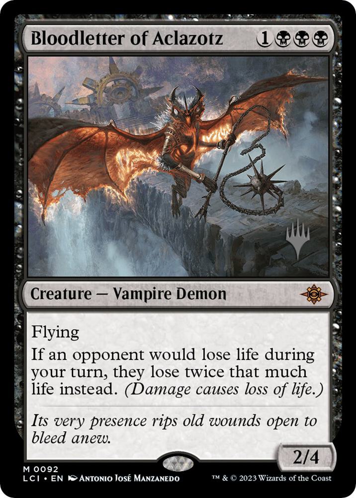 Bloodletter of Aclazotz - Creature - Vampire Demon - Black