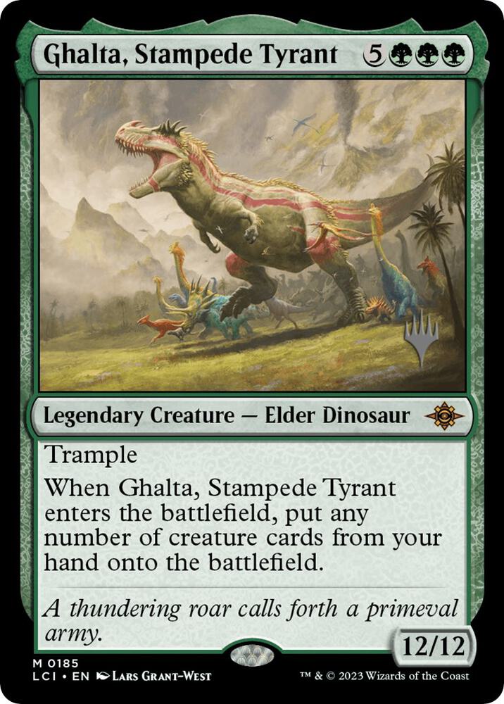 Ghalta, Stampede Tyrant - Green