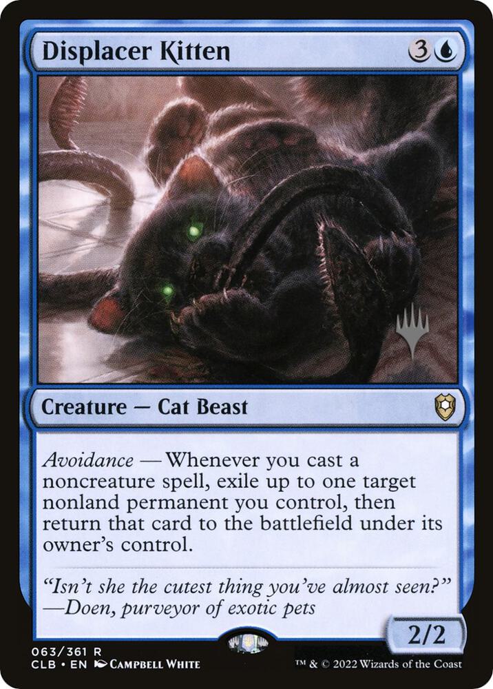 Displacer Kitten - Blue