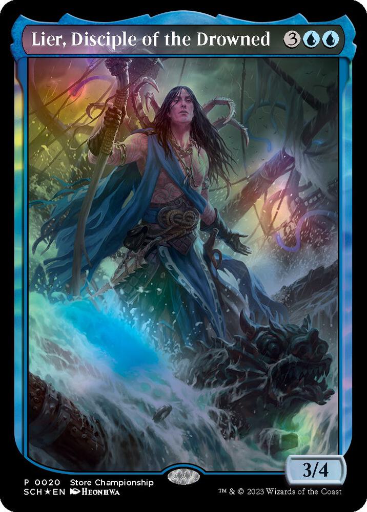 Lier, Disciple of the Drowned - Blue