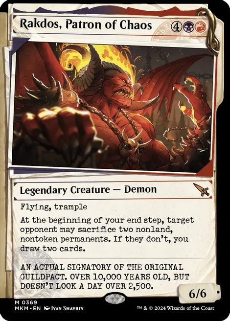 Rakdos, Patron of Chaos - Black/Red