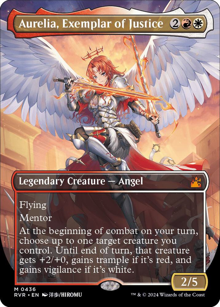 Aurelia, Exemplar of Justice - Red/White