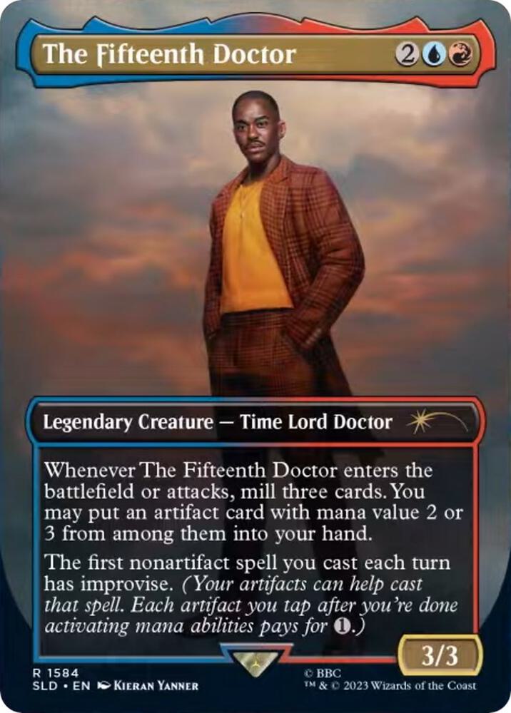 The Fifteenth Doctor - Blue/Red