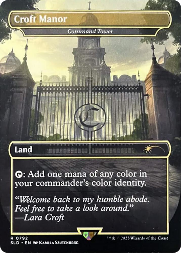 Croft Manor - Command Tower - Land
