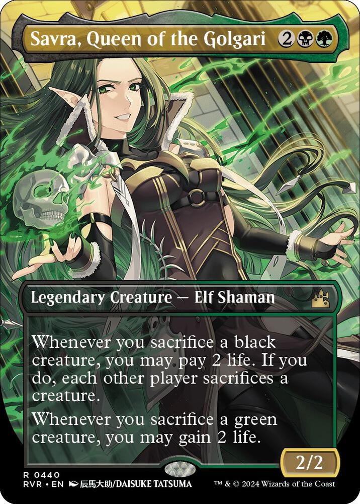 Savra, Queen of the Golgari - Black/Green