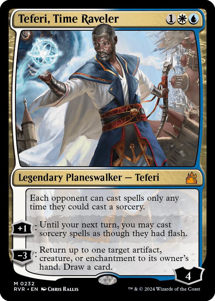 Teferi, Time Raveler - White/Blue