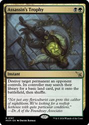 Assassin's Trophy - Black/Green