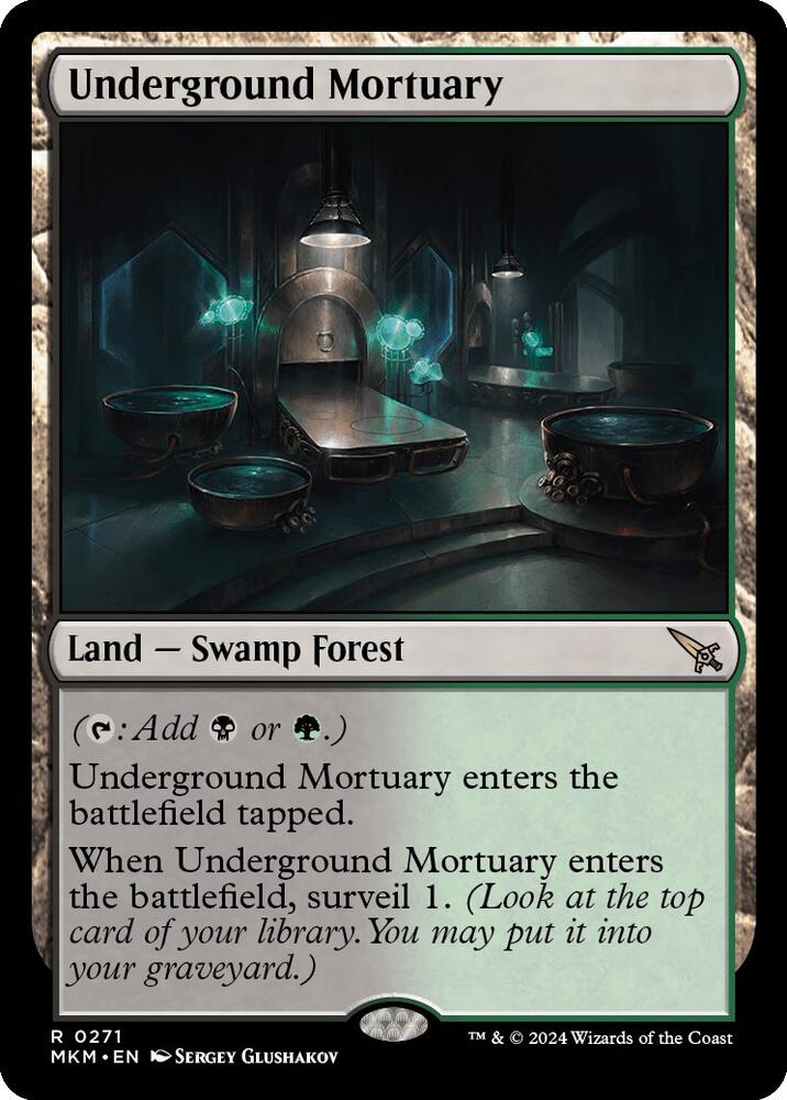 Underground Mortuary - Land