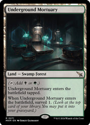 Underground Mortuary - Land