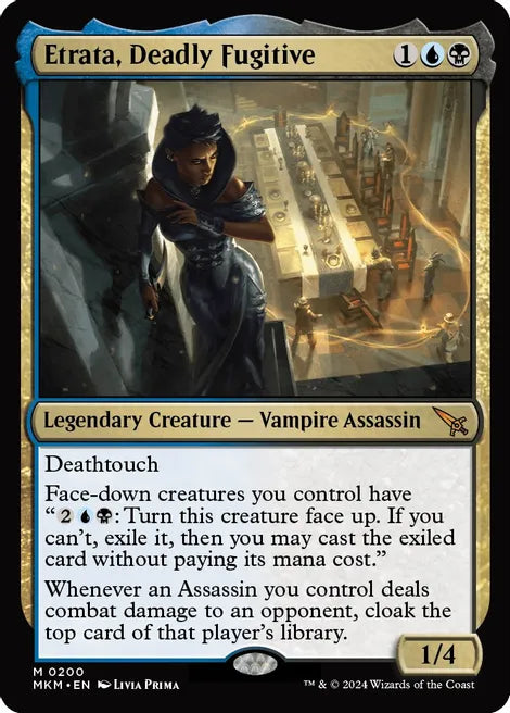 Etrata, Deadly Fugitive - Blue/Black