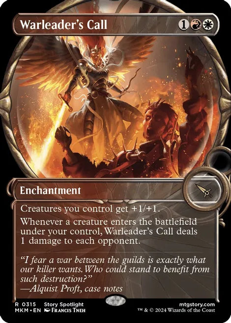 Warleader's Call - Red/White