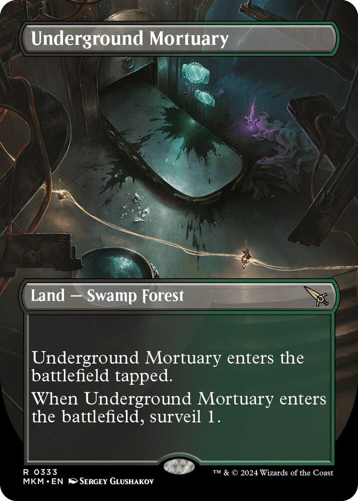 Underground Mortuary - Land