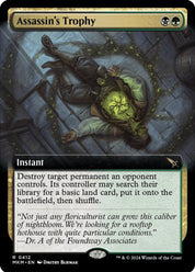 Assassin's Trophy - Black/Green
