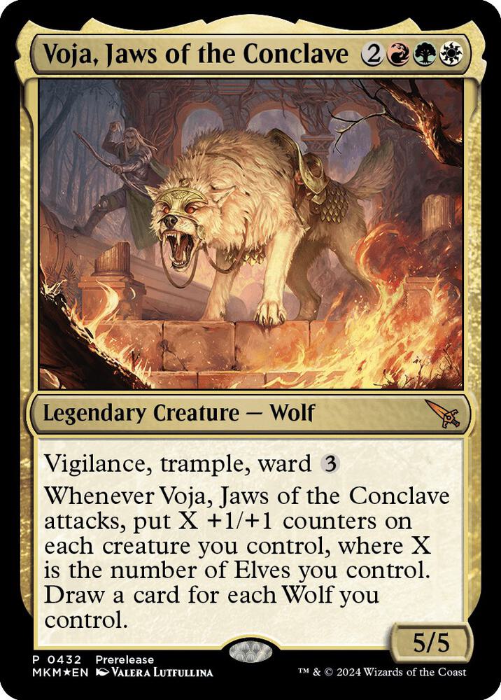 Voja, Jaws of the Conclave - Red/Green/White