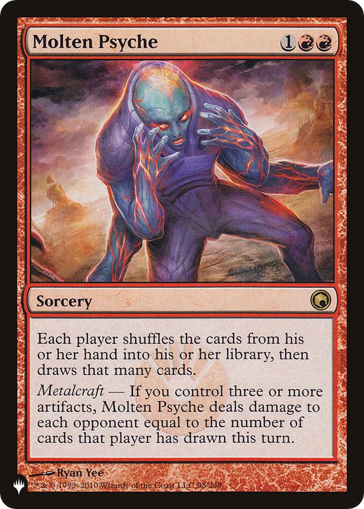 Molten Psyche - Red