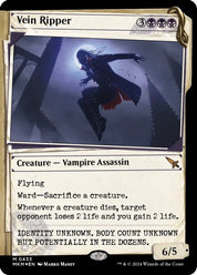 Vein Ripper - Creature - Vampire Assassin - Black