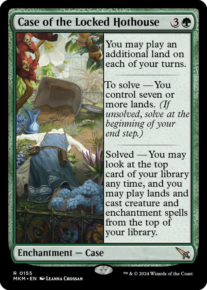 Case of the Locked Hothouse - Green