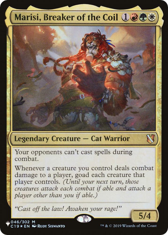 Marisi, Breaker of the Coil - Red/Green/White