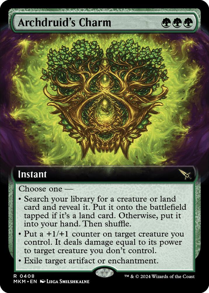Archdruid's Charm - Green