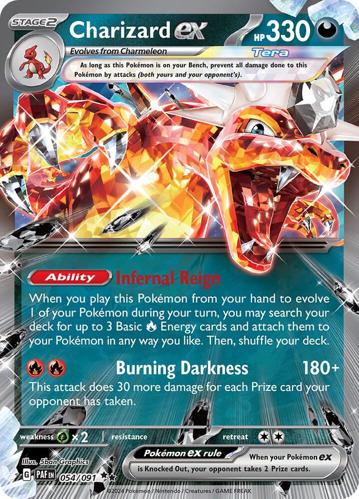 Charizard EX - Darkness/Fire