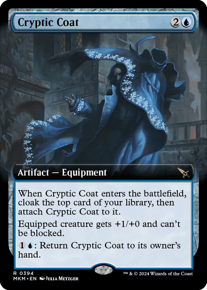 Cryptic Coat - Blue