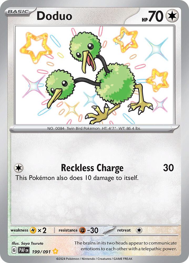 Doduo - Colorless