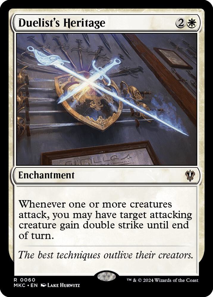 Duelist's Heritage - White