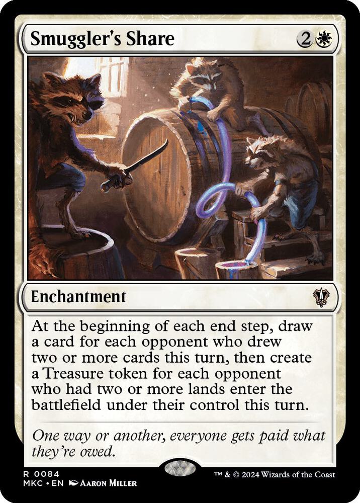 Smuggler's Share - White