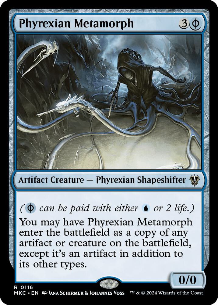 Phyrexian Metamorph - Blue