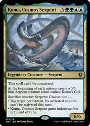 Koma, Cosmos Serpent - Green/Blue