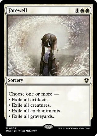 Farewell - White