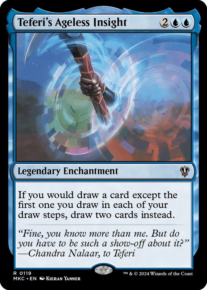 Teferi's Ageless Insight - Blue