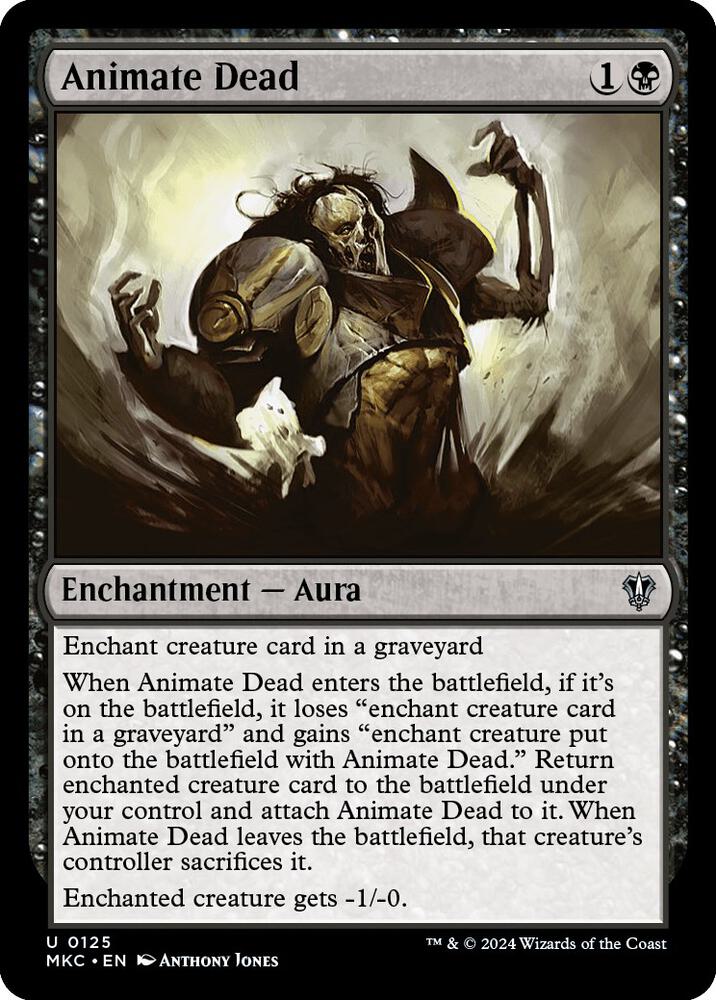 Animate Dead - Black - Staple