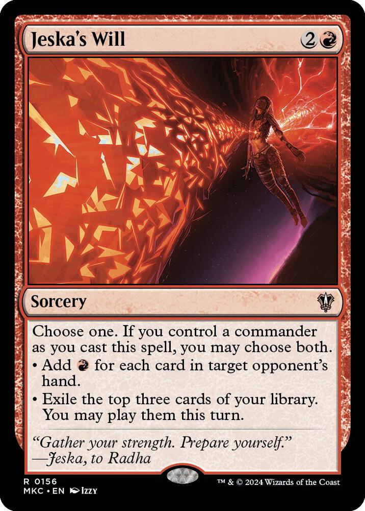 Jeska's Will - Red