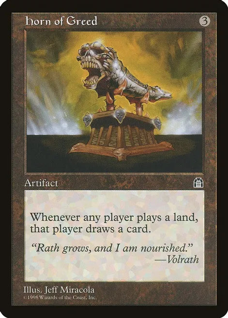 Horn of Greed - Artifact