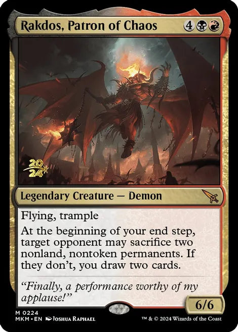 Rakdos, Patron of Chaos - Black/Red