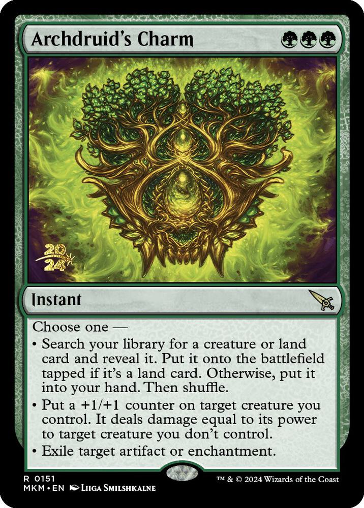 Archdruid's Charm - Green