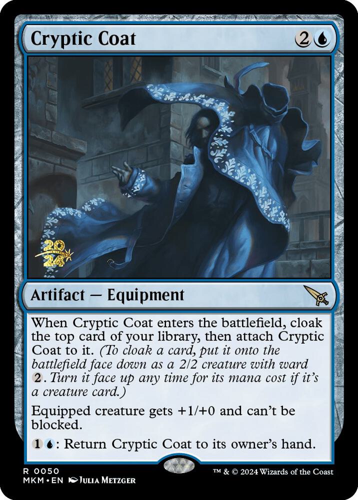 Cryptic Coat - Blue