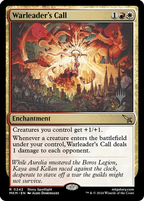Warleader's Call - Red/White