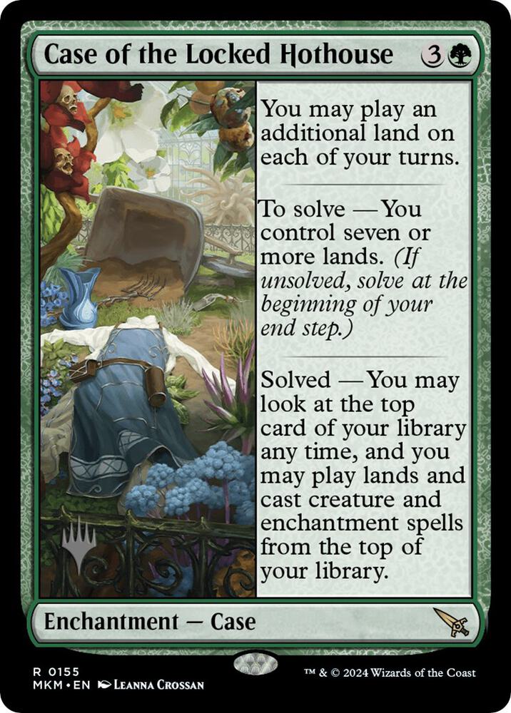 Case of the Locked Hothouse - Green