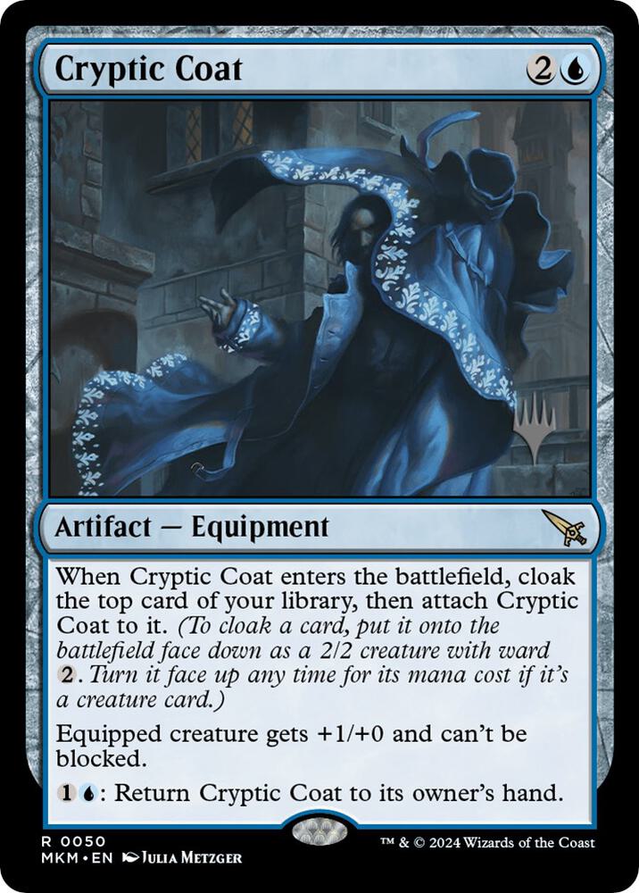 Cryptic Coat - Blue