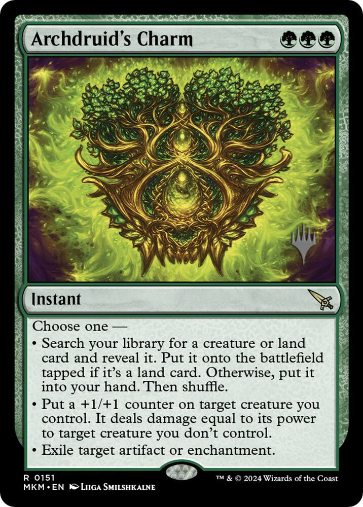 Archdruid's Charm - Green