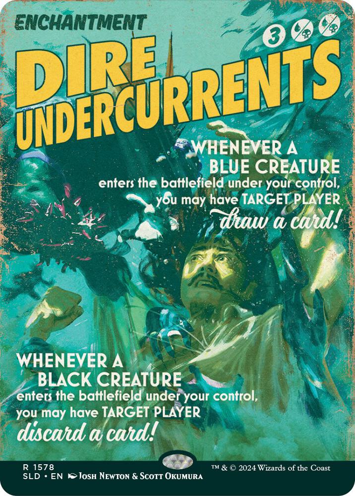 Dire Undercurrents - Blue/Black