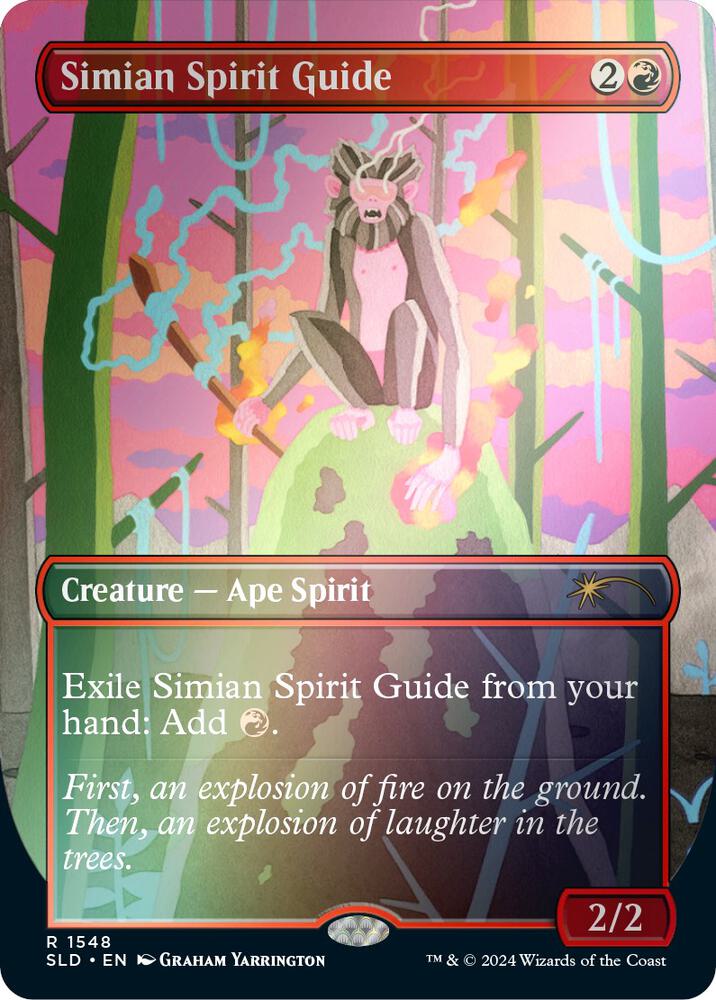 Simian Spirit Guide - Red