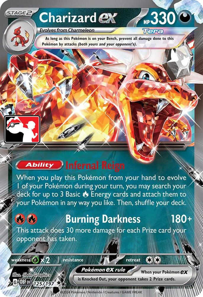 Charizard EX - Darkness/Fire