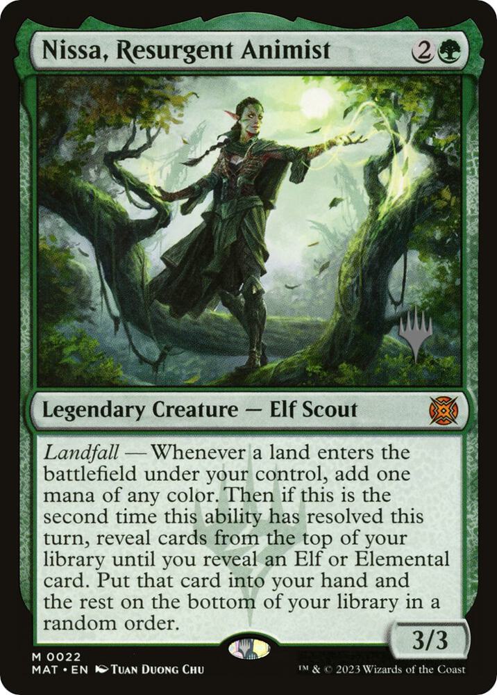 Nissa, Resurgent Animist - Green