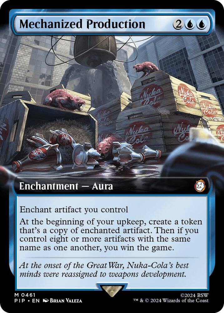 Mechanized Production - Blue
