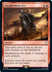 Blasphemous Act - sorcery - Red - Staple